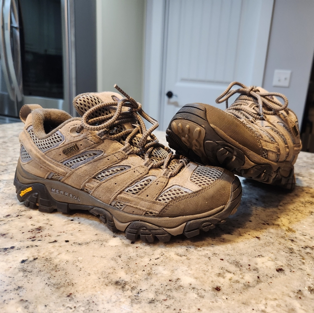 Merrell MOAB 2 waterproof shoes.